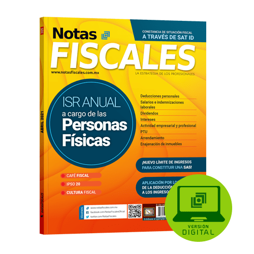 Notas Fiscales digital 305 (abril 2021)