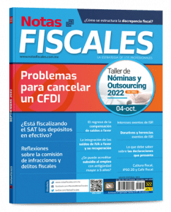 Notas Fiscales 322 (Septiembre 2022)