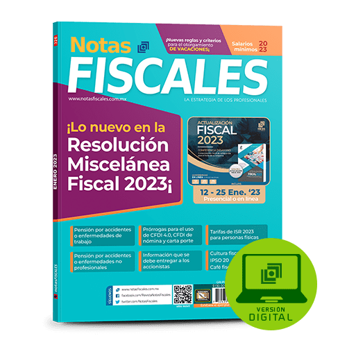 Notas Fiscales 326 (Enero 2023)