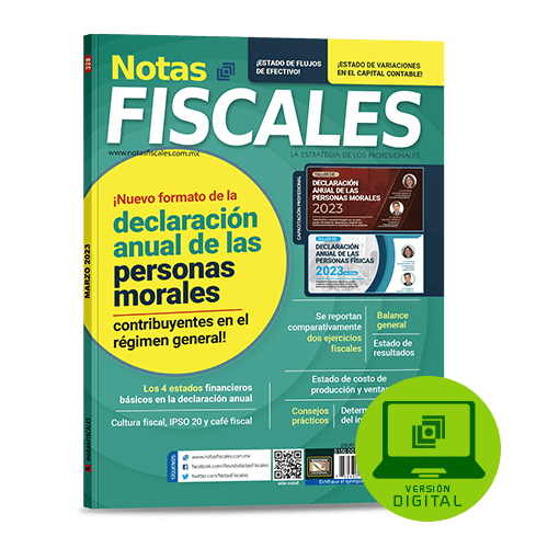 Notas Fiscales 328 (marzo 2023)