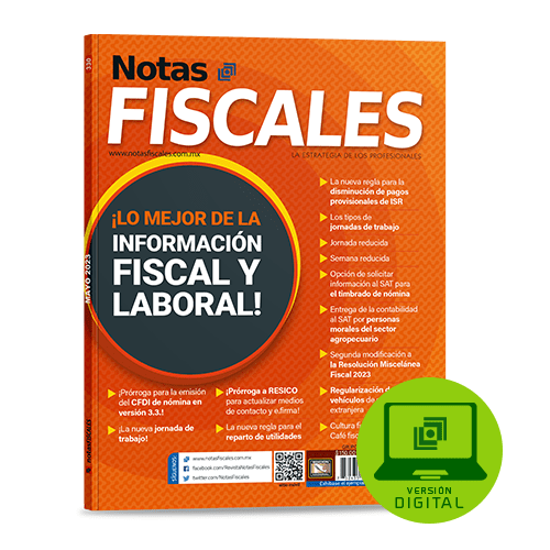Notas Fiscales 330 (Mayo 2023)