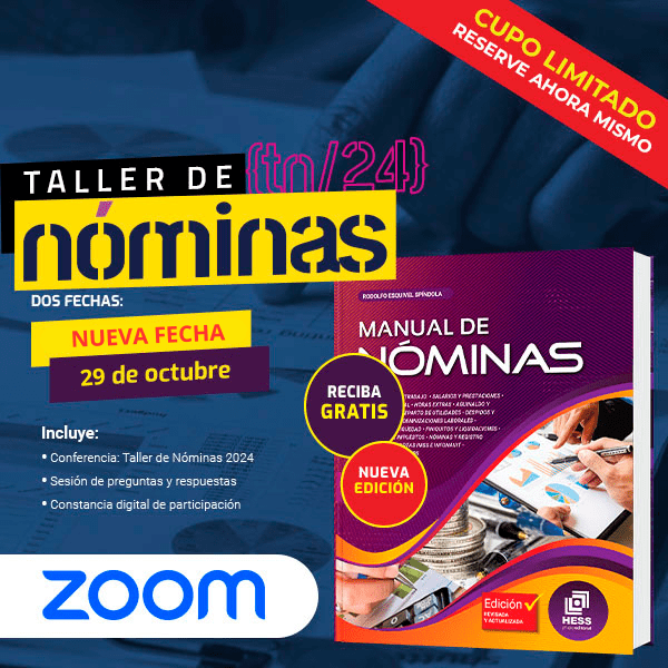 Taller de nóminas 24 producto