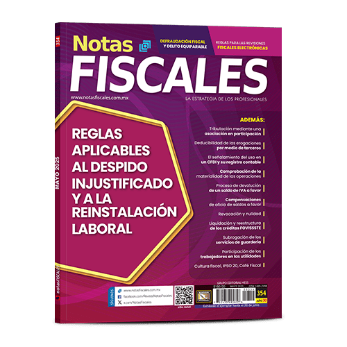Notas Fiscales 354 (mayo 2025)