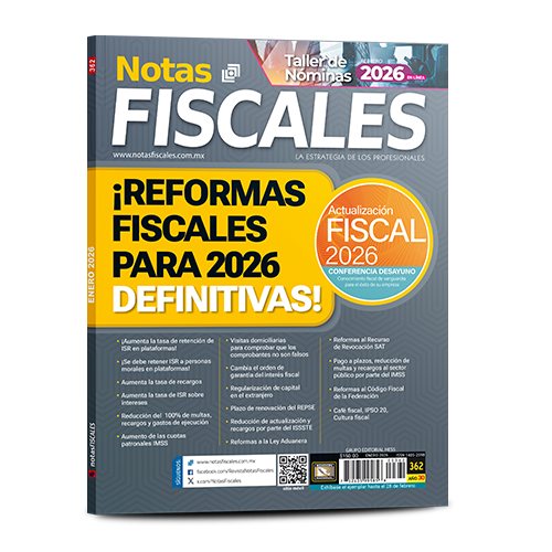 Notas Fiscales 362 (enero 2026)