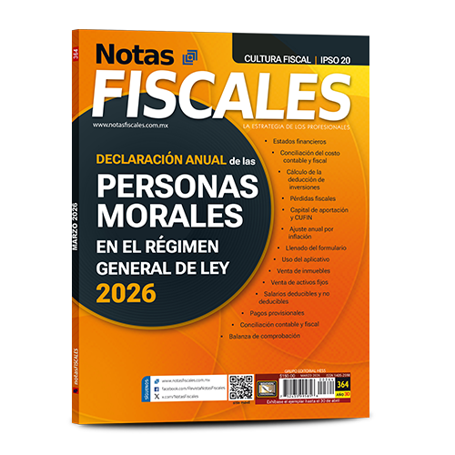 Notas Fiscales 364 (marzo 2026)