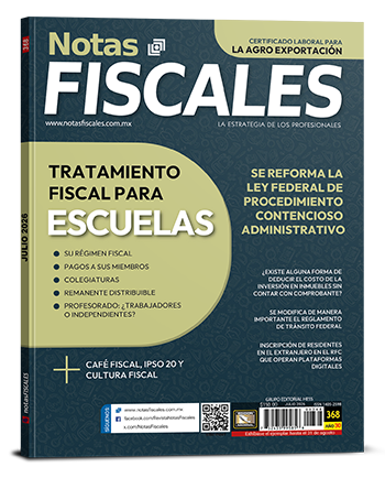 Notas Fiscales 368 (Julio 2026)