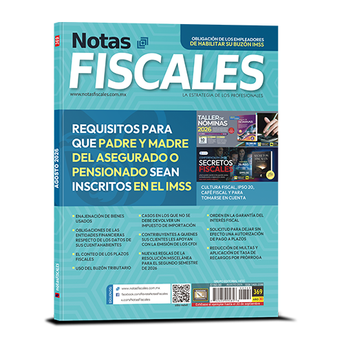 Notas Fiscales 369 (agosto 2026)